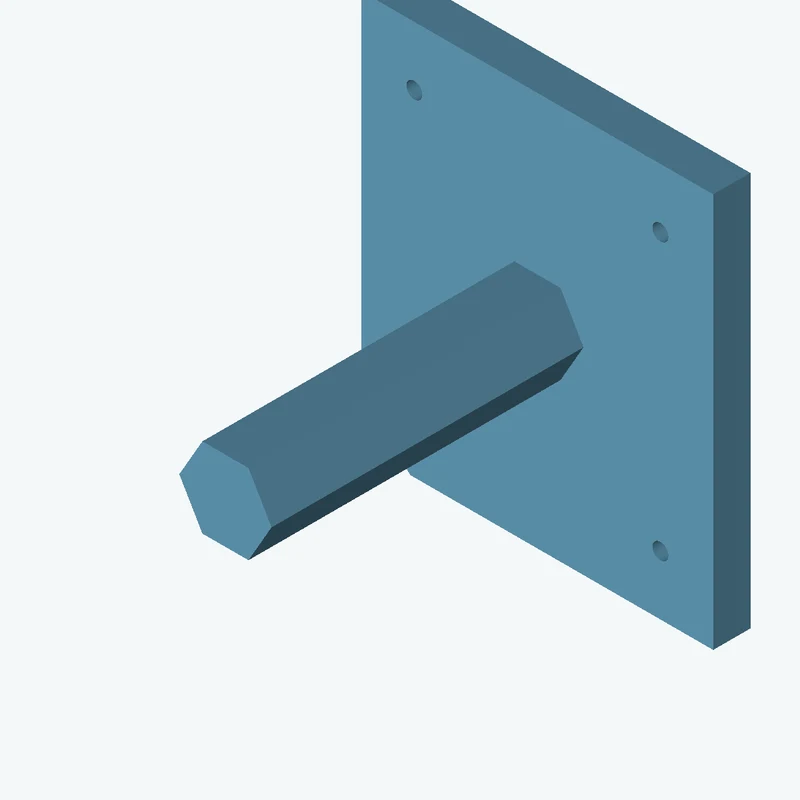 Rectangular body, 94.55 × 106.1 × 10 mm (W×D×H) — 2593