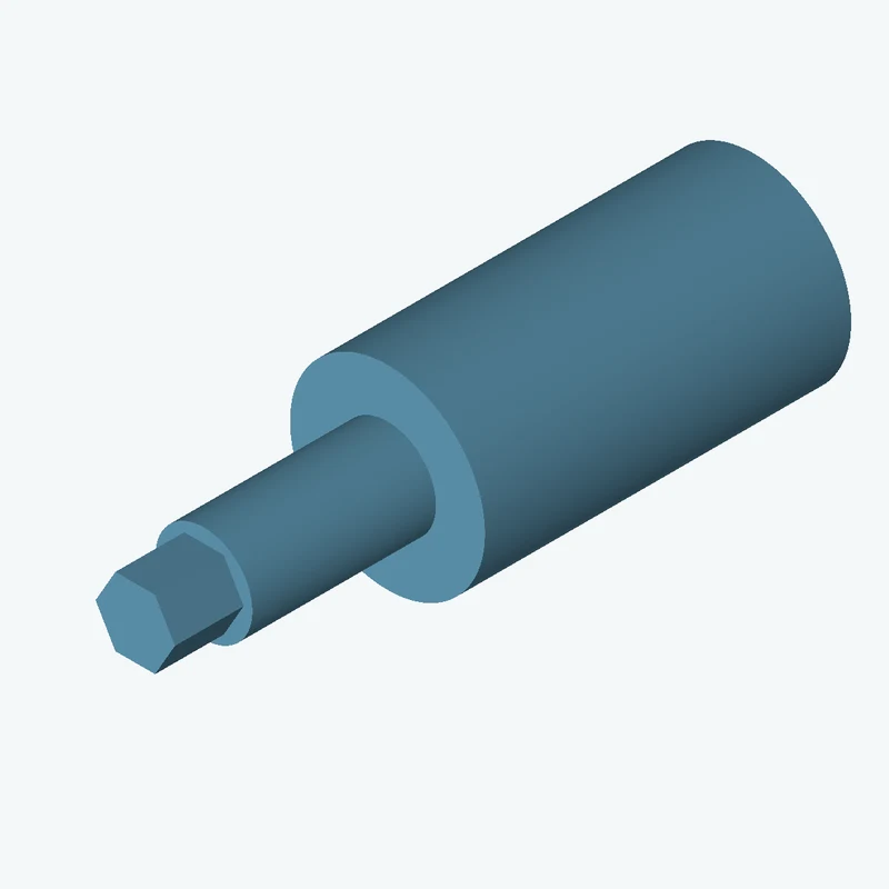 Ø42.25 mm circular section, extruded 79.4 mm thick — 2623