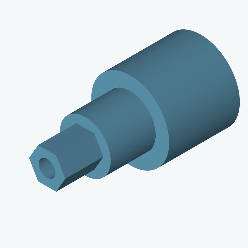 Ø40 mm circular section, extruded 36.3 mm thick — 2782