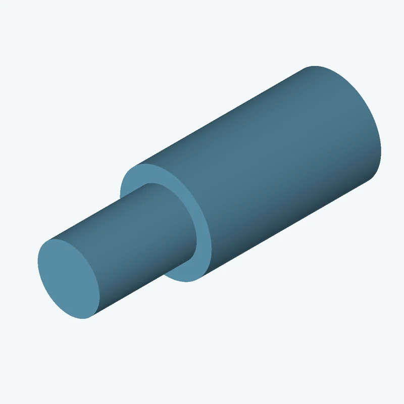 Ø20 mm circular section, extruded 37 mm thick — 2895