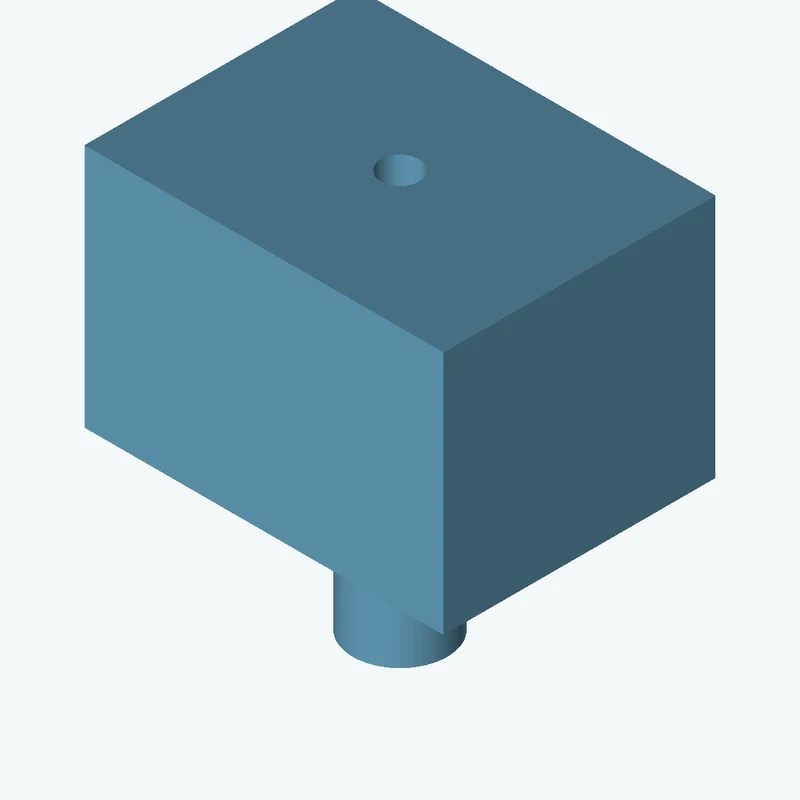 Rectangular body, 36.57 × 24.9 × 27.7 mm (W×D×H) — 2898