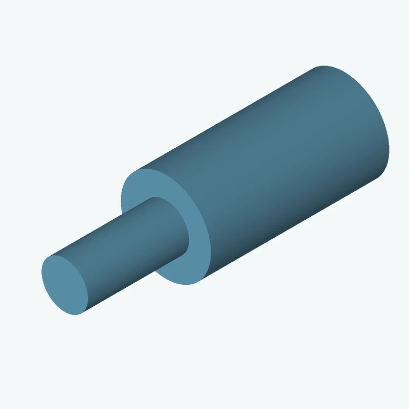 Ø25.66 mm circular section, extruded 50.8 mm thick — 3005