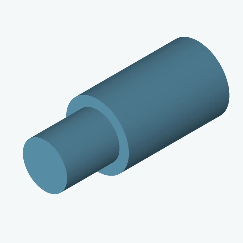 Ø30.81 mm circular section, extruded 49.4 mm thick — 3088