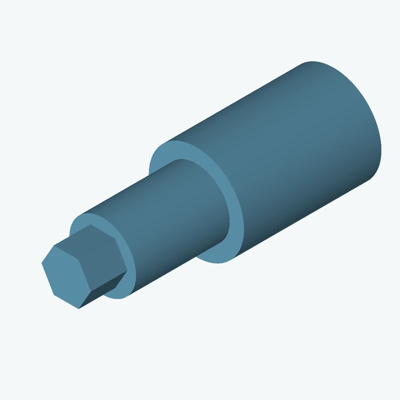 Ø25 mm circular section, extruded 36.1 mm thick — 3357