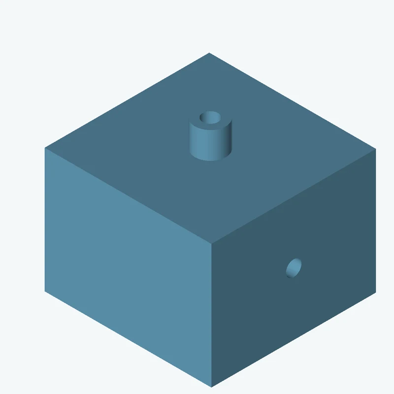 Rectangular body, 65 × 48.5 × 64.2 mm (W×D×H) — 3765