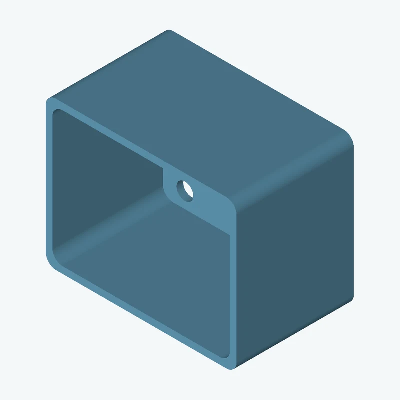 Rectangular body, 120 × 93.3 × 73.7 mm (W×D×H) — 0049