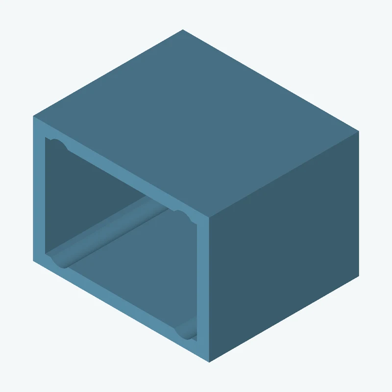 Rectangular body, 85 × 60.5 × 72.3 mm (W×D×H) — 0522