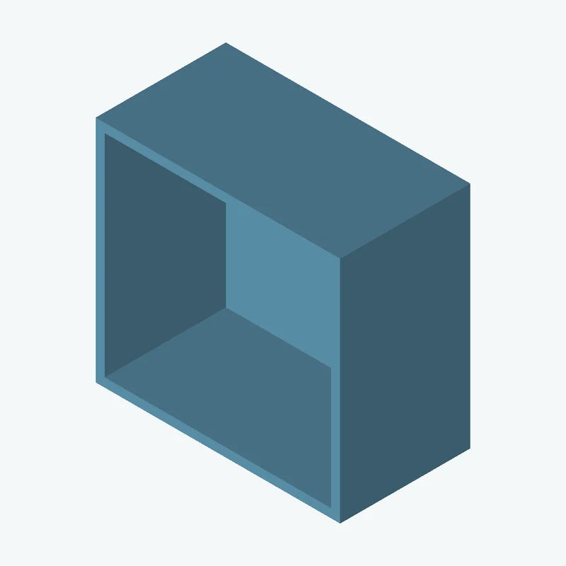 Rectangular body, 82.6 × 77.5 × 44 mm (W×D×H) — 0878