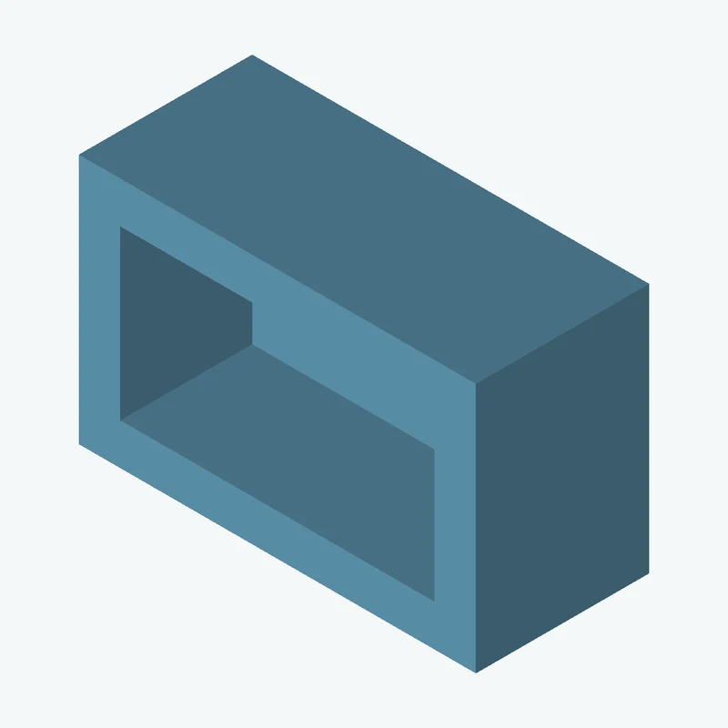 Rectangular body, 51.78 × 32.7 × 22.6 mm (W×D×H) — 1688