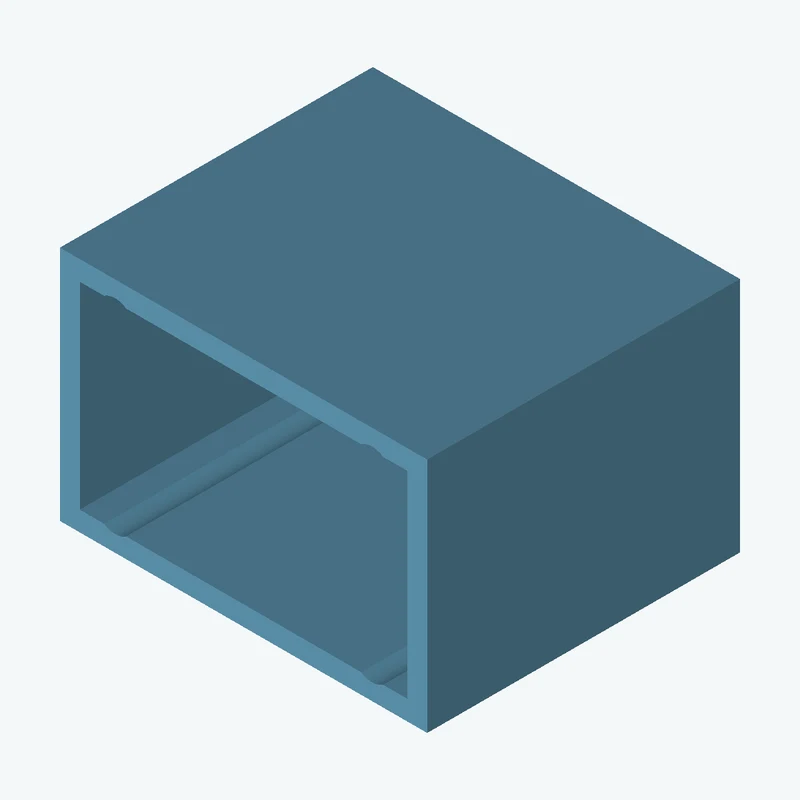 Rectangular body, 80.18 × 51.7 × 68.3 mm (W×D×H) — 1702