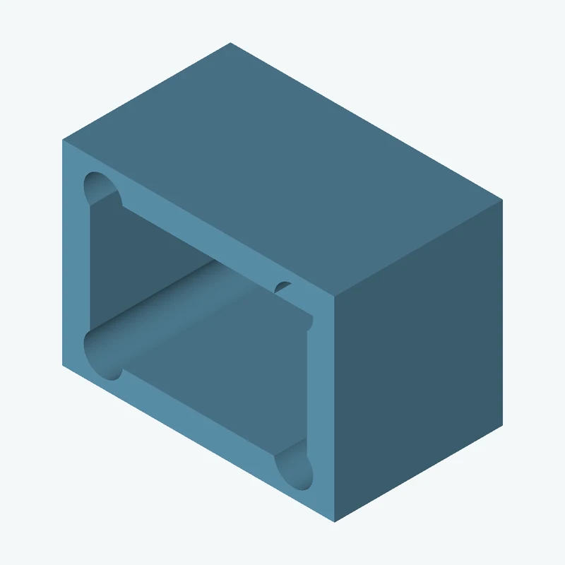 Rectangular body, 44.49 × 32 × 27.5 mm (W×D×H) — 1791