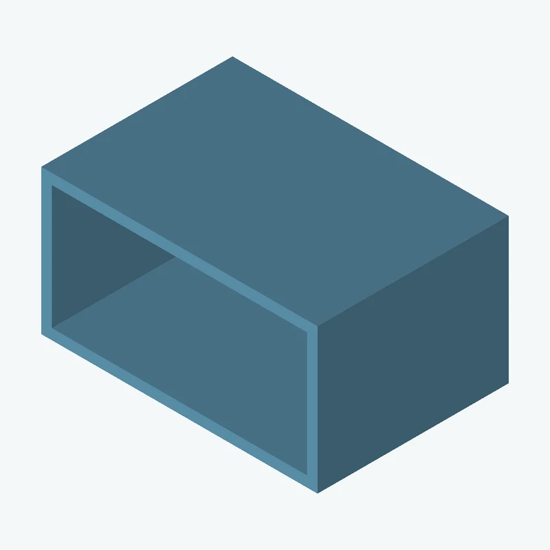 Rectangular body, 86.53 × 45.4 × 59.9 mm (W×D×H) — 2068