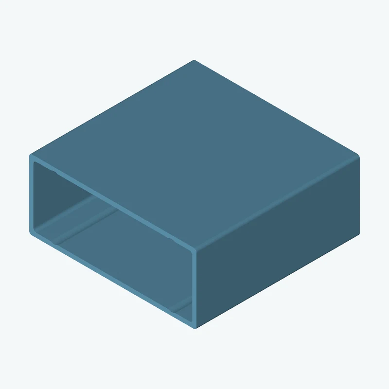 Rectangular body, 100 × 41.9 × 97.5 mm (W×D×H) — 2069
