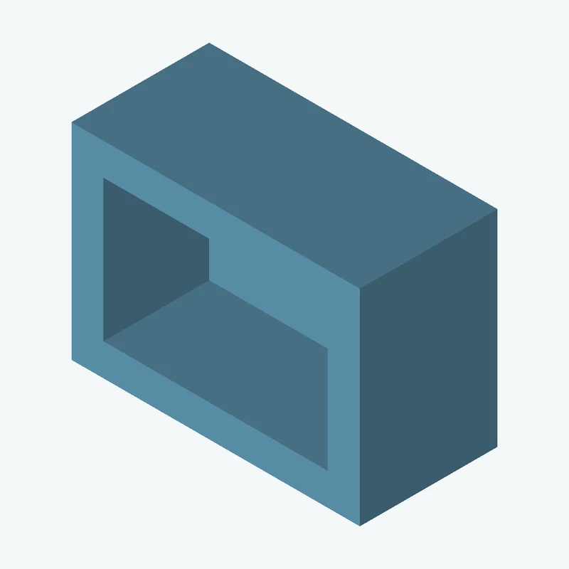 Rectangular body, 45 × 32.1 × 21.5 mm (W×D×H) — 2392