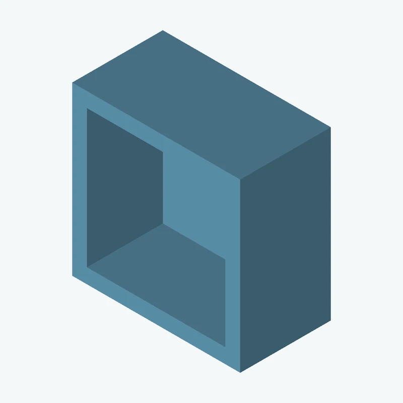 Rectangular body, 40.98 × 40.8 × 22.1 mm (W×D×H) — 2630