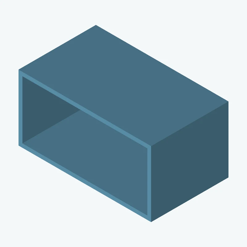 Rectangular body, 80 × 39.7 × 46.7 mm (W×D×H) — 2667