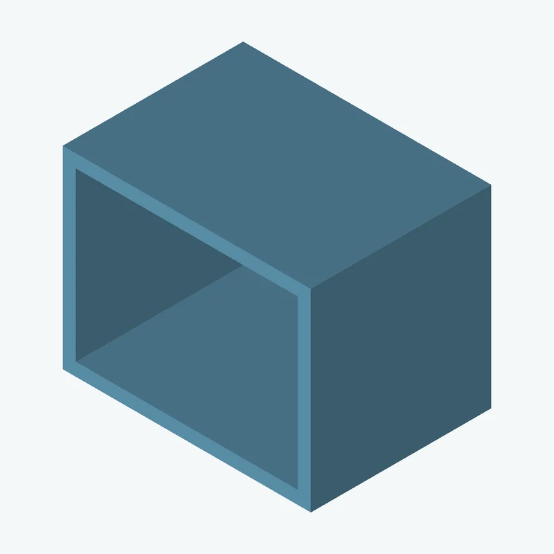 Rectangular body, 95 × 74.1 × 69.1 mm (W×D×H) — 2711
