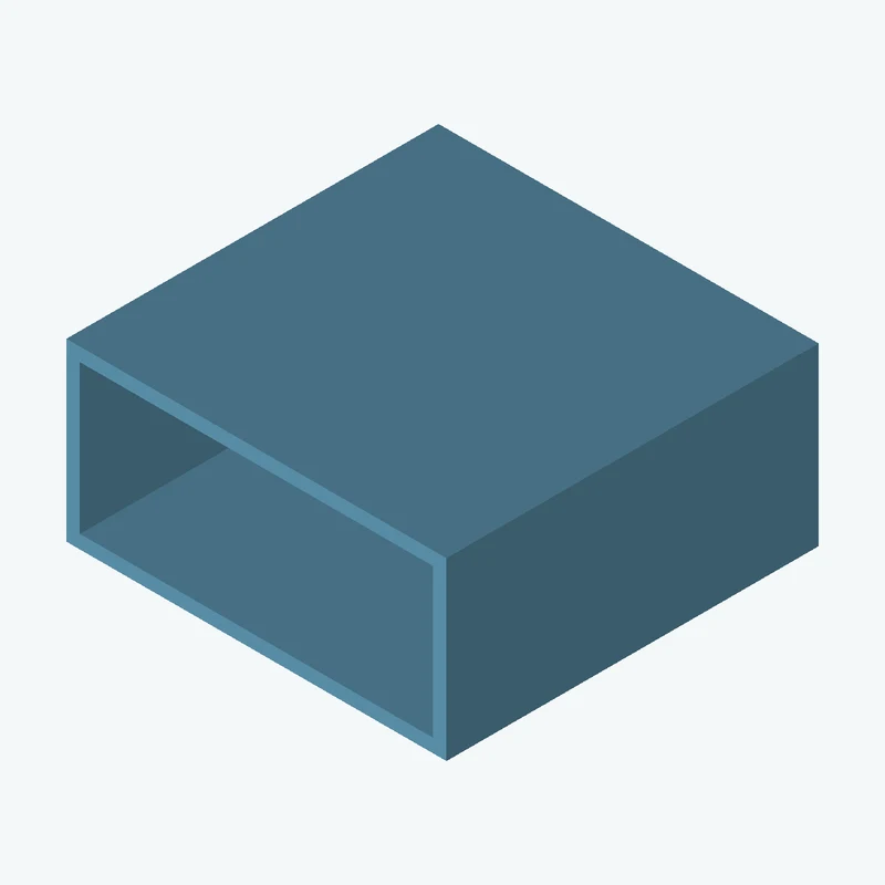 Rectangular body, 98.65 × 45.6 × 96.6 mm (W×D×H) — 2890