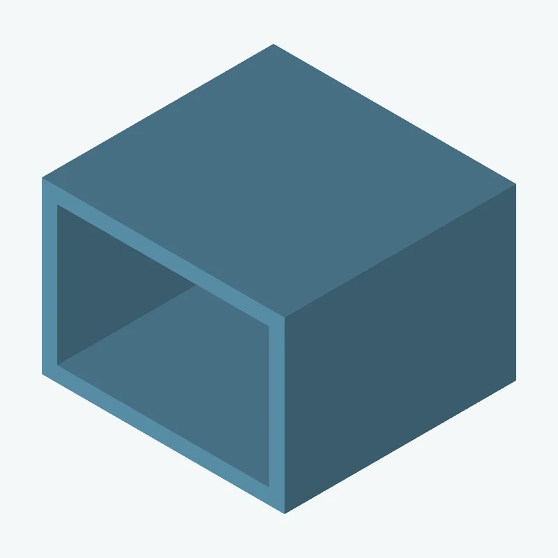 Rectangular body, 48.61 × 34.1 × 46.4 mm (W×D×H) — 2948
