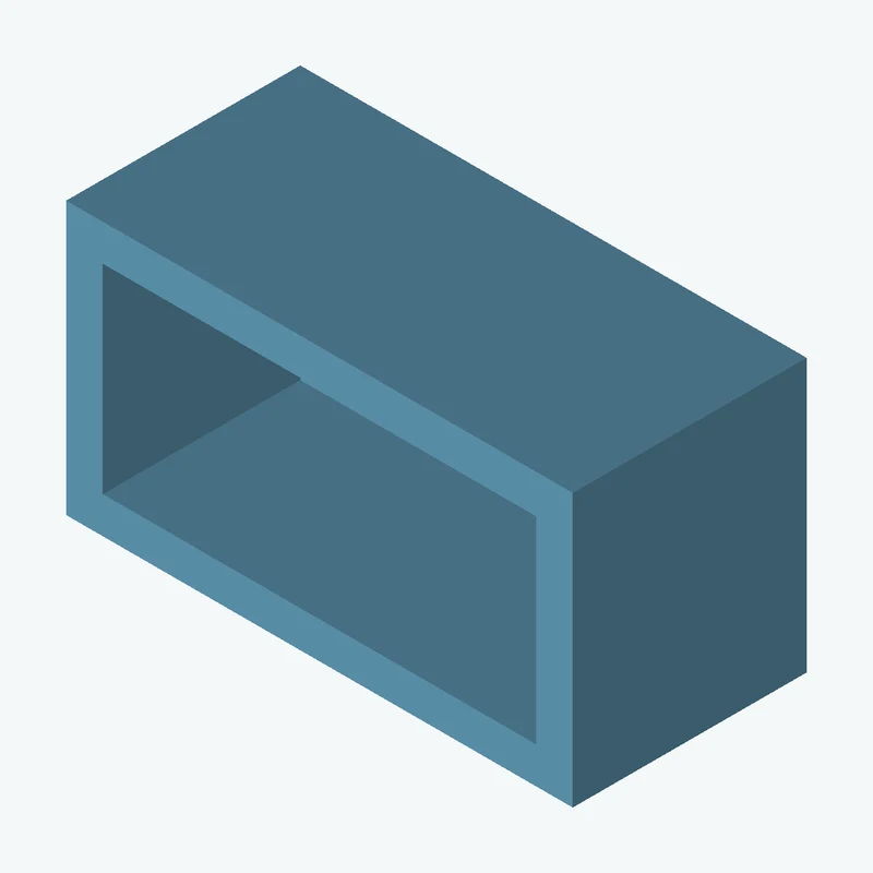 Rectangular body, 50 × 26.9 × 23.1 mm (W×D×H) — 3192