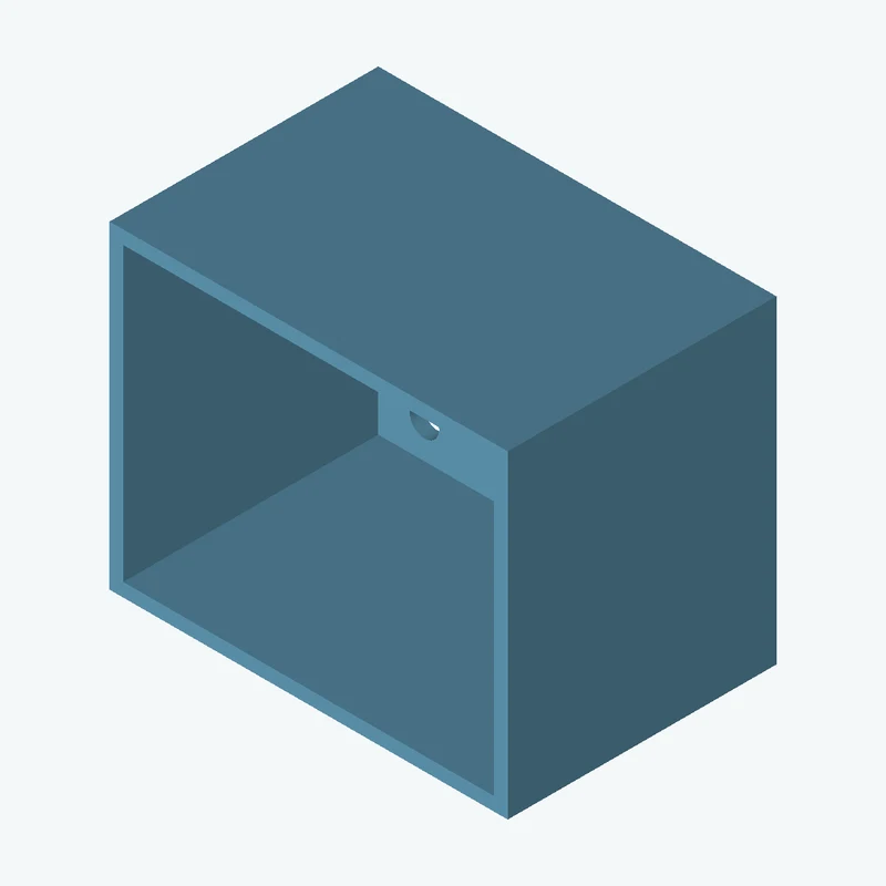 Rectangular body, 115 × 92.1 × 77.6 mm (W×D×H) — 3367