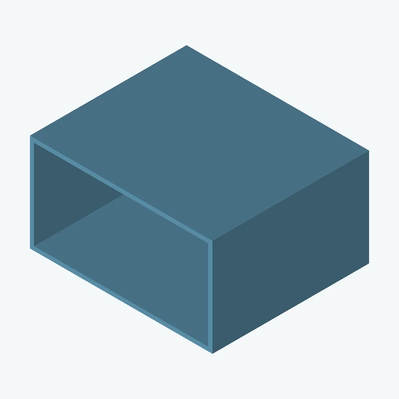 Rectangular body, 115 × 61.6 × 98.7 mm (W×D×H) — 3434
