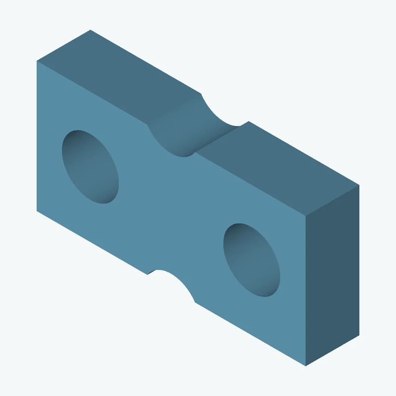 Rectangular body, 25 × 12.1 × 5 mm (W×D×H) — 0142