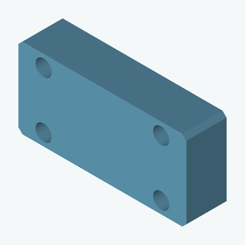 Rectangular body, 20.9 × 10 × 5 mm (W×D×H) — 0450