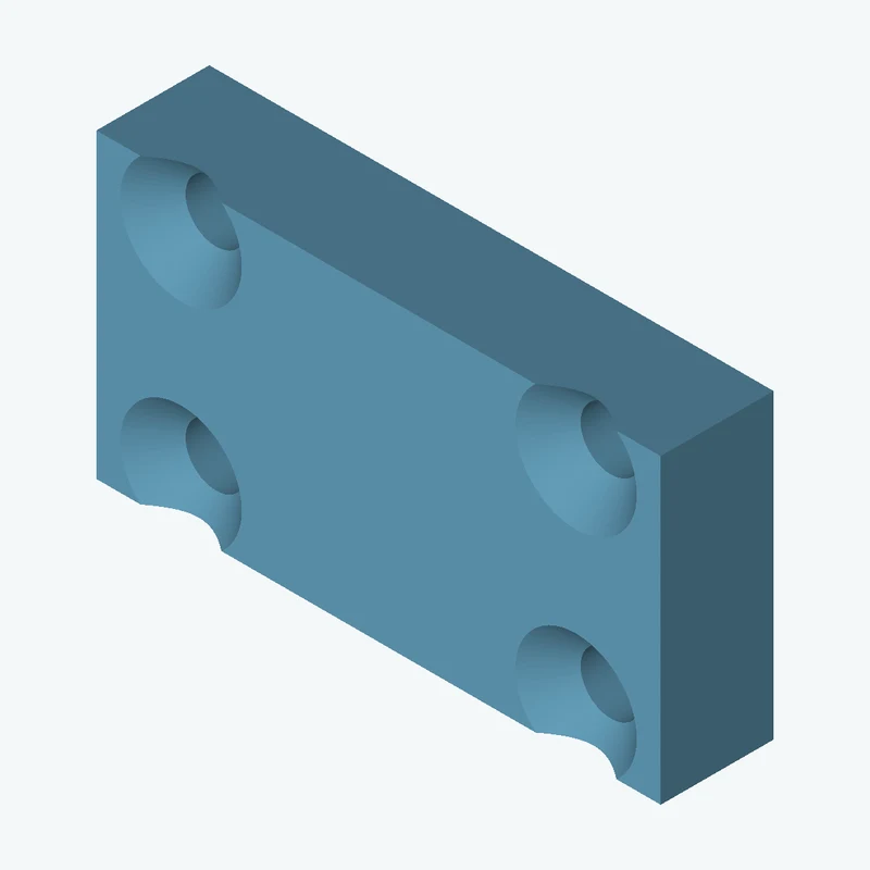 Rectangular body, 40 × 21.4 × 8 mm (W×D×H) — 1375