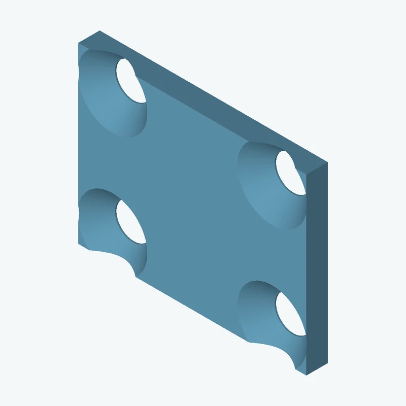 Rectangular body, 85 × 64.9 × 8 mm (W×D×H) — 1790