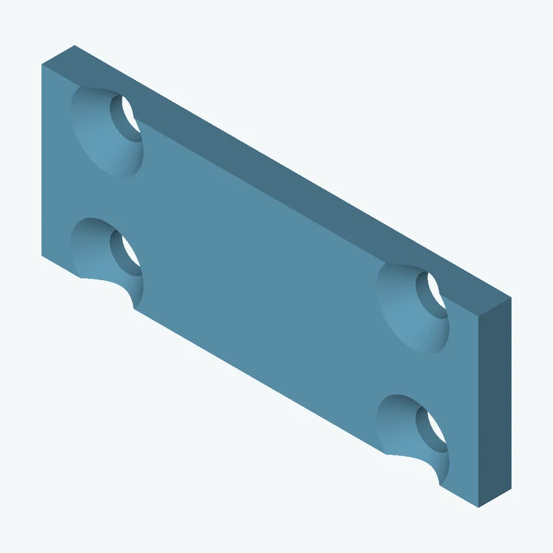 Rectangular body, 26.35 × 10 × 2 mm (W×D×H) — 2012