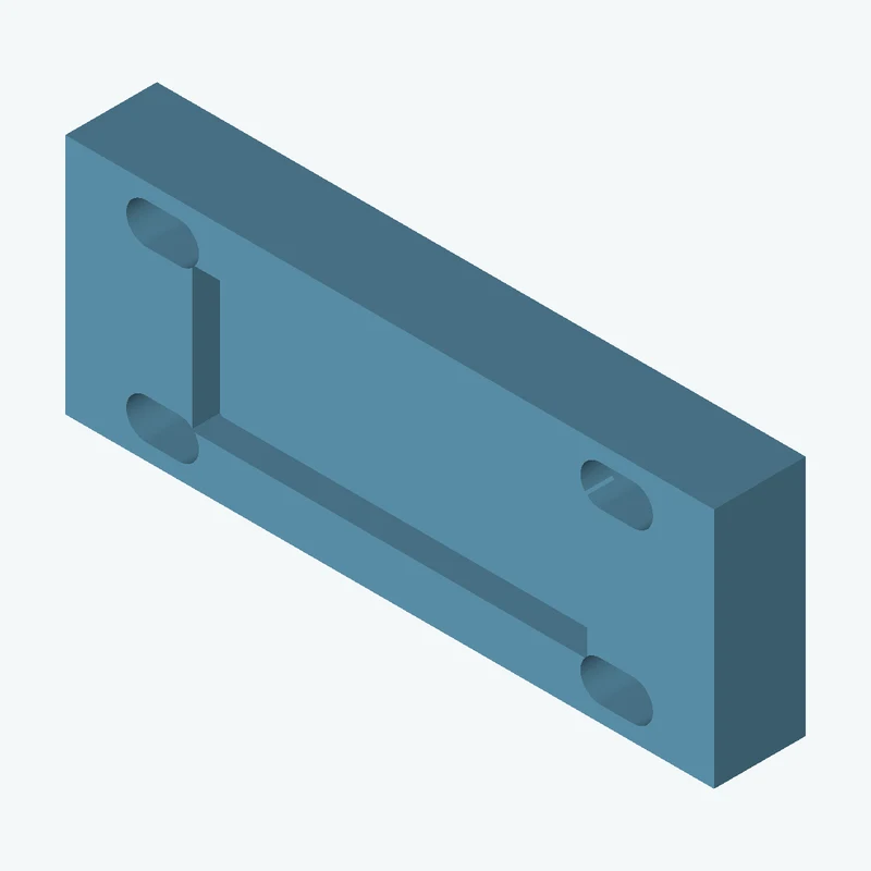 Rectangular body, 85 × 31.7 × 12 mm (W×D×H) — 2025
