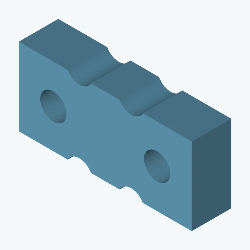 Rectangular body, 35 × 15.7 × 8 mm (W×D×H) — 2639