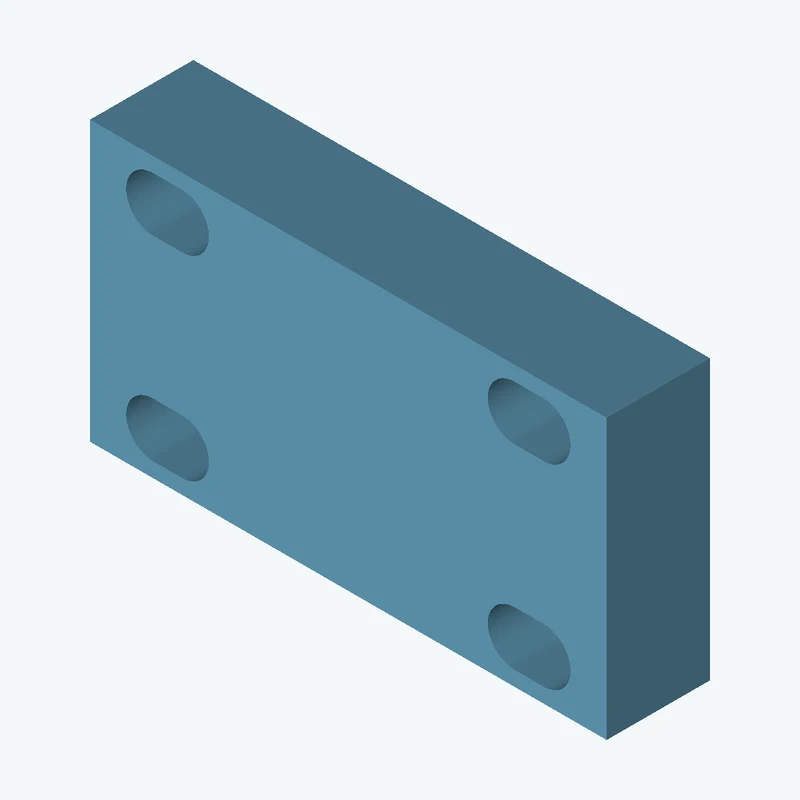 Rectangular body, 20 × 10.8 × 4 mm (W×D×H) — 2651