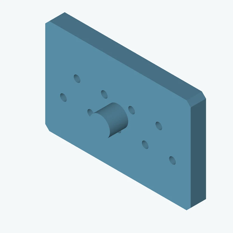 Rectangular body, 95 × 62.2 × 10 mm (W×D×H) — 3194