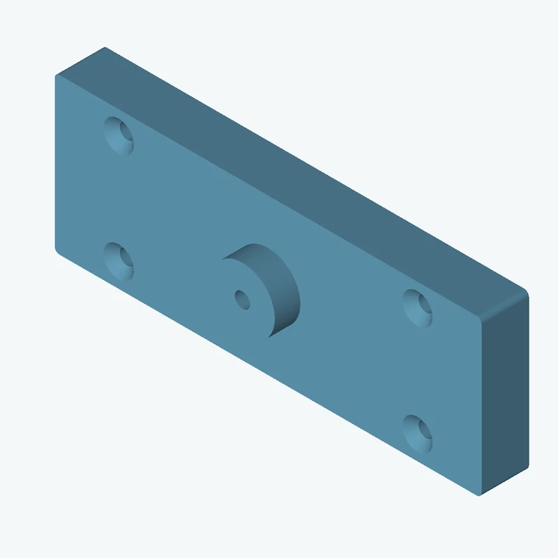 Rectangular body, 90 × 32.8 × 10 mm (W×D×H) — 3759
