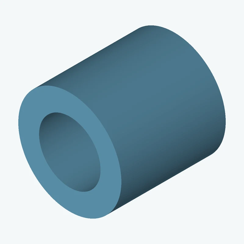 Revolved body, Ø33.38 mm × 33.8 mm tall with Ø19.9 mm bore — 1478