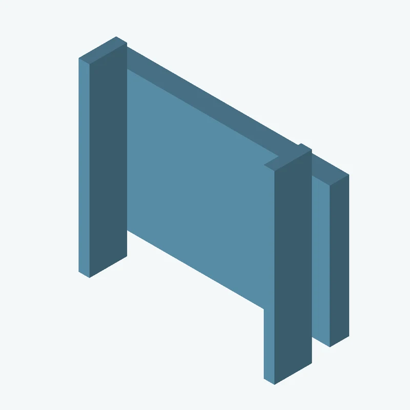 Rectangular body, 59.68 × 36.1 × 5 mm (W×D×H) — 0974