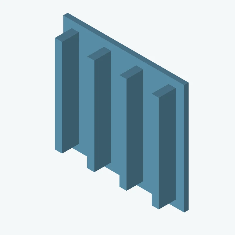 Rectangular body, 82.06 × 74.9 × 3 mm (W×D×H) — 1008