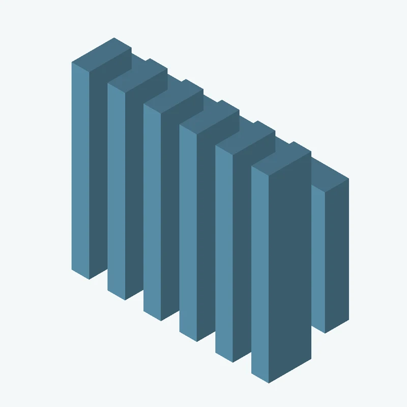Rectangular body, 74.45 × 40.5 × 8 mm (W×D×H) — 1289