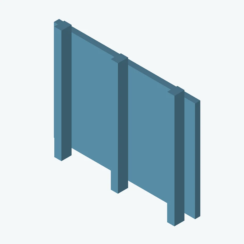 Rectangular body, 80.77 × 57.3 × 3 mm (W×D×H) — 2292