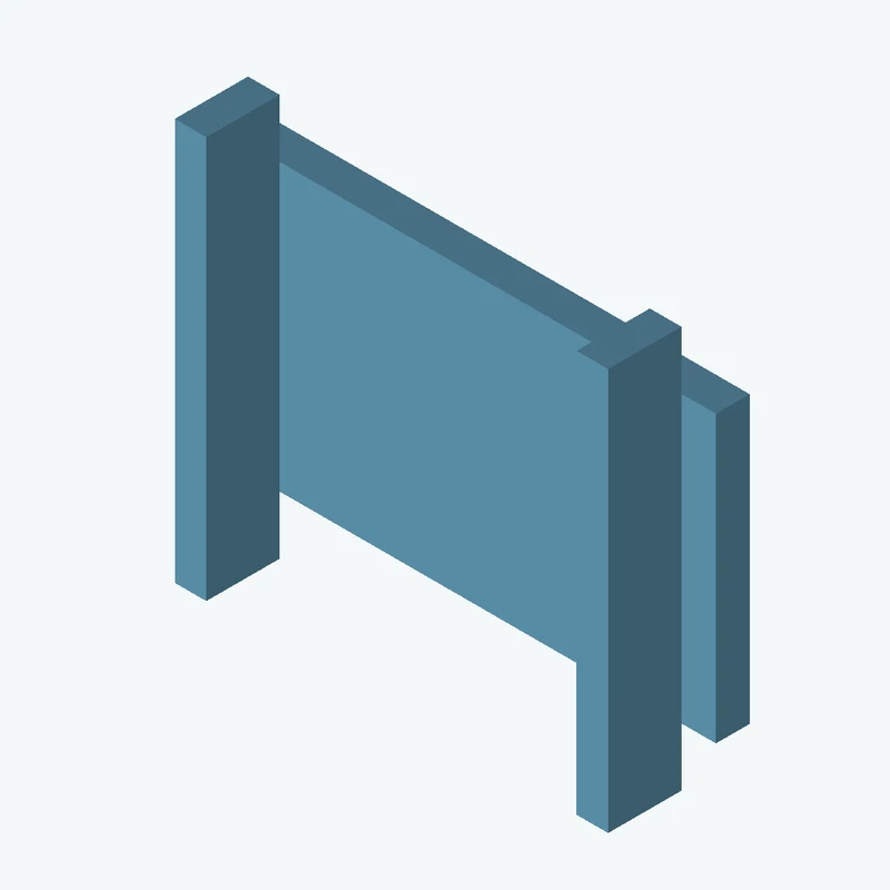 Rectangular body, 89.02 × 50.6 × 6 mm (W×D×H) — 2428