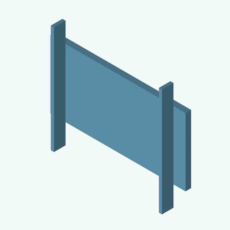 Rectangular body, 95.84 × 48.1 × 4 mm (W×D×H) — 2876