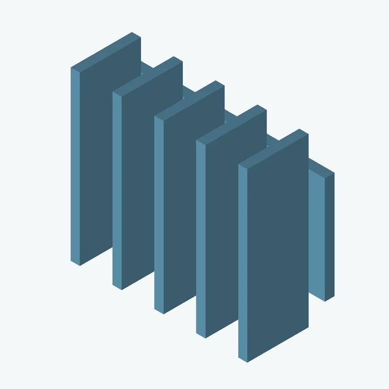 Rectangular body, 63.91 × 32.6 × 3 mm (W×D×H) — 3359
