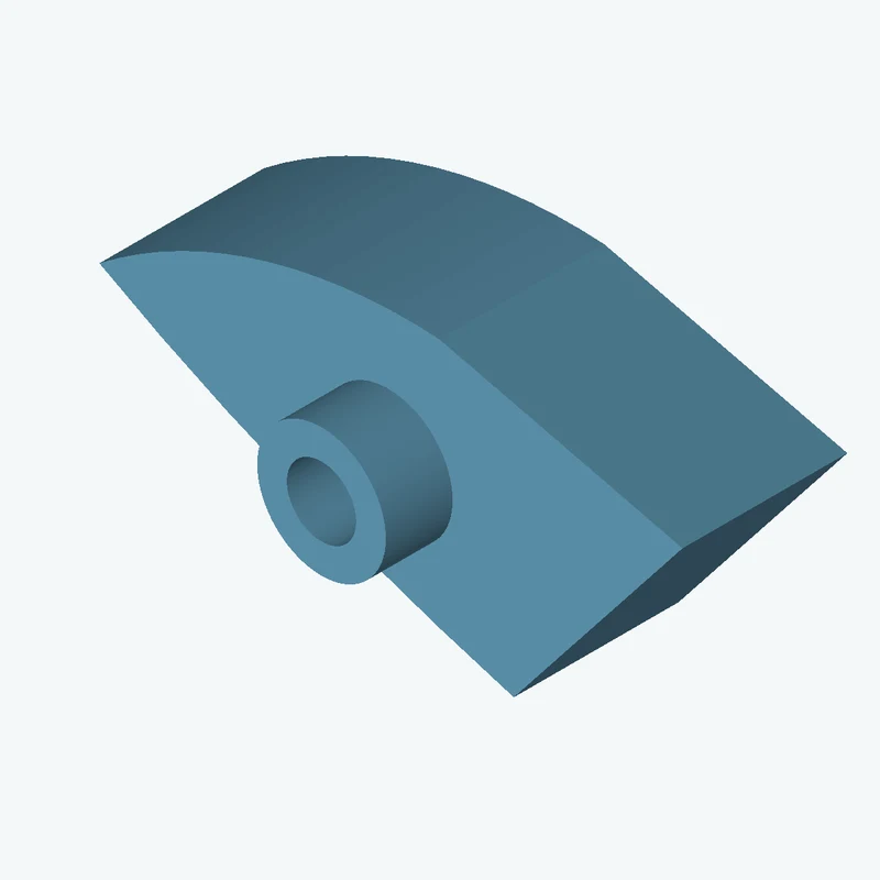 freeform sketched section (4 segments: 2 straight, 1 arc, 1 curve), ~70.773 × 33.12 mm, extruded 20 mm thick — 0457
