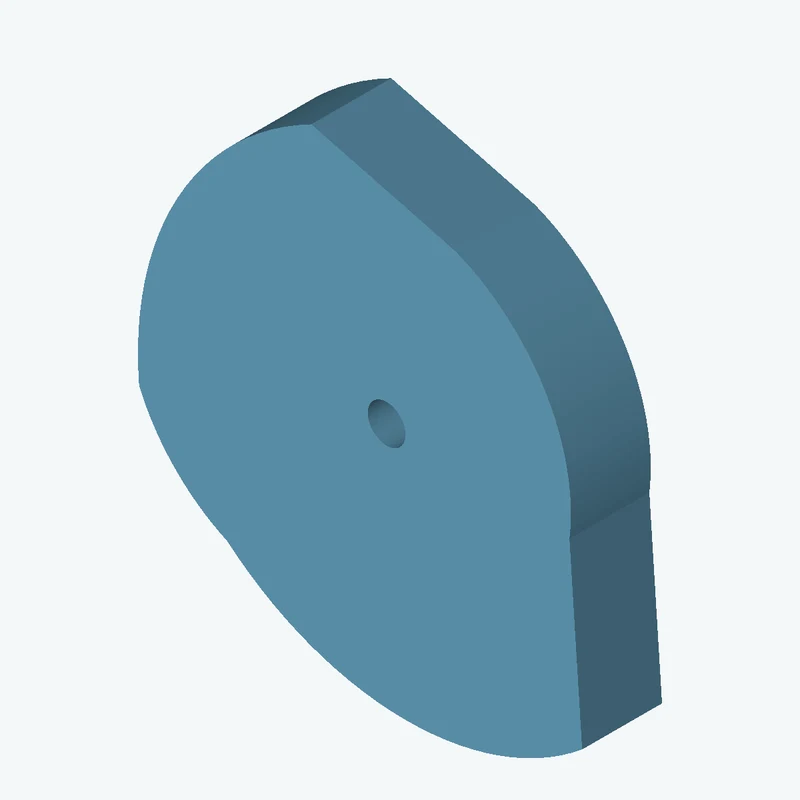 freeform sketched section (6 segments: 2 straight, 4 arcs), ~62.12 × 56.927 mm, extruded 11.2 mm thick — 1994