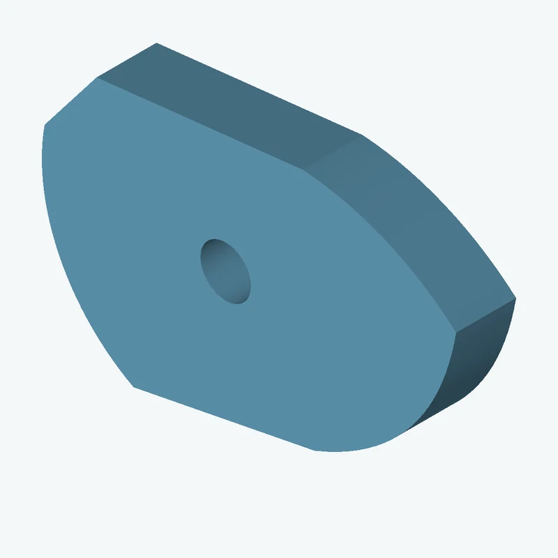 freeform sketched section (6 segments: 3 straight, 2 arcs, 1 curve), ~68.636 × 45.516 mm, extruded 10 mm thick — 2080