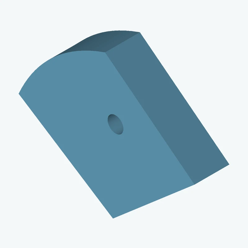 freeform sketched section (4 segments: 3 straight, 1 curve), ~59.203 × 47.094 mm, extruded 11.73 mm thick — 3633