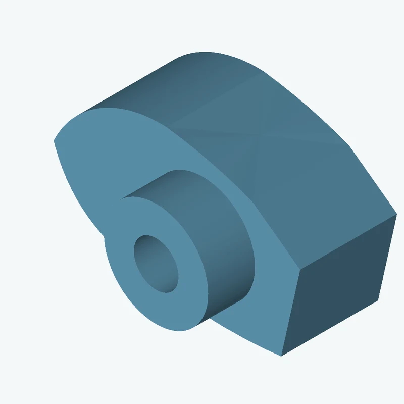 freeform sketched section (6 segments: 2 straight, 1 arc, 3 curves), ~57.972 × 33.232 mm, extruded 22.8 mm thick — 3669