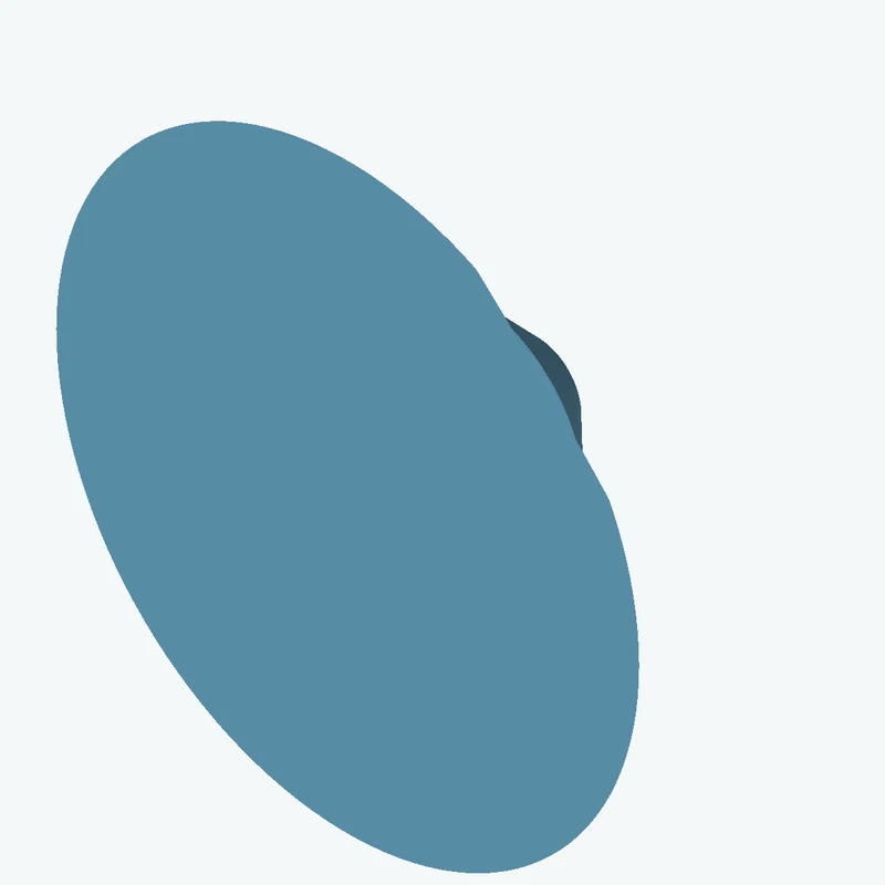 Revolved organic body from a freeform sketched section (7 segments: 5 straight, 1 arc, 1 curve), ~30.751 × 20 mm half-silhouette — 3840